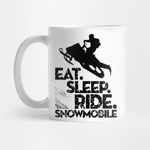 Eat Sleep Ride Snowmobile by OffRoadStyles